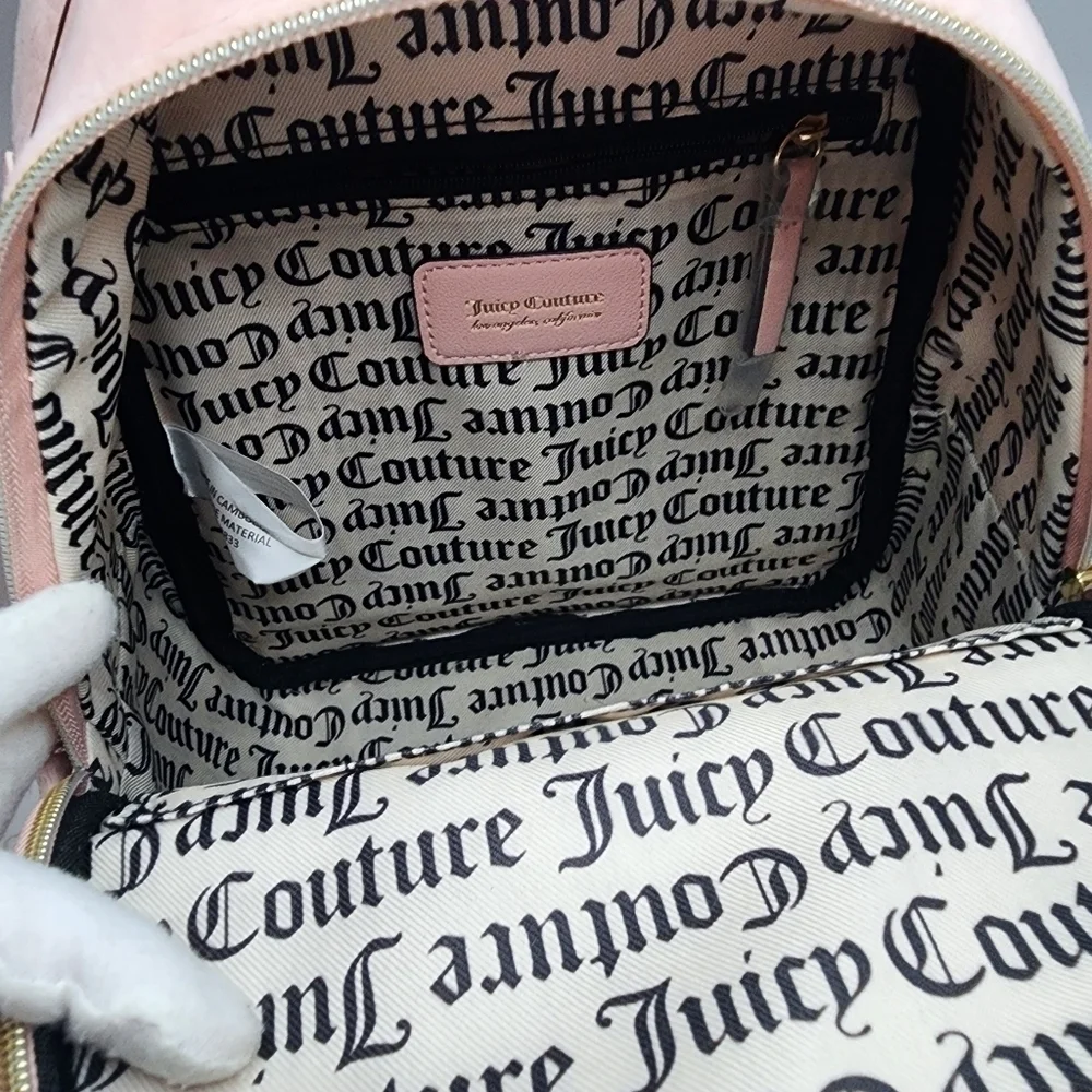 Juicy Couture Heritage Velour Backpack